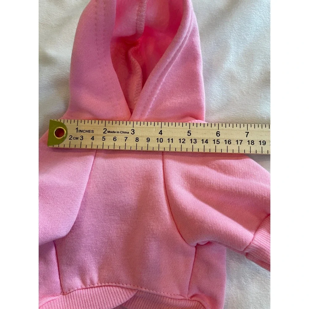 DroolingDog Pink Its All About Me Pet Hoodie Sweatshirt XS Small Dog Cat